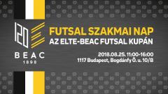 Futsal szakmai nap az ELTE-BEAC Futsalkupán