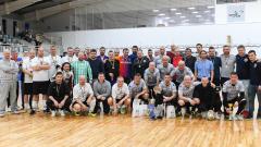 Sztárparádé sokszáz válogatottsággal az öregfiúk tizedik futsaldöntőjén